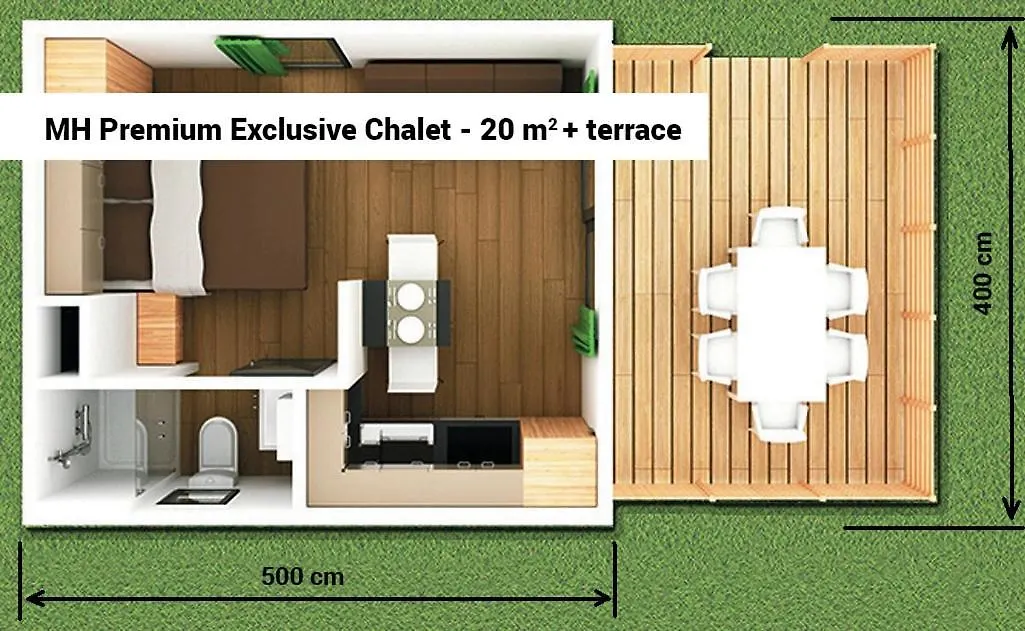 Victoria Mobilehome In Padova Premium Camping Resort Banjol 4*,